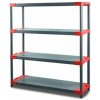 Wamar Sosenka REGÁL PLASTOVÝ Tytan-4 138x110x46 PVC Povrchová úprava: Červená