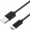 PremiumCord Kabel USB 3.1 C/M - USB 2.0 A/M, rychlé nabíjení proudem 3A, 1m, černá ku31cf1bk