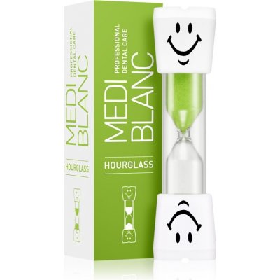 MEDIBLANC KIDS Hourglass presýpacie hodiny pre deti Green