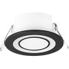 TRIO 652510132 CORE zápustné svietidlo LED D82mm 5W/450lm 3000K matná čierna
