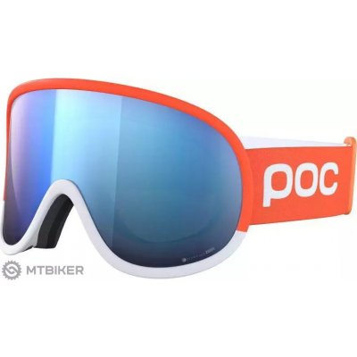 POC Retina Big Clarity lyžiarske okuliare, Comp Fluorescent Orange/Hydrogen White/Spektris Blue