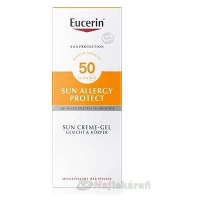 Eucerin SUN ALLERGY PROTECT SPF 50 gél 150ml