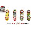 Teddies Skateboard prstový plast 10cm s doplňky asst