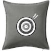 Terč na lukostreľbu - Vankúš 50x50 - 50x50 - Iba poťah ( Tmavosivý melír )
