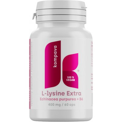 Kompava L-Lyzín extra 400 mg 60 kapsúl