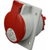 Zásuvka vstavaná 16A/400V/5P šikmá (PS) IP54 - IEB 1653 (SEZ DK)