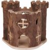 Dřevěný hrad MATTI pro hlodavce 17x15x12cm TRIXIE