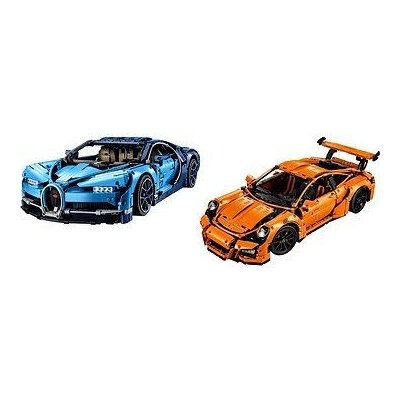 LEGO® set Technic 42056 Porsche 911 GT3 RS + Technic 42083 Bugatti Chiron  od 605,4 € - Heureka.sk