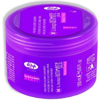 Lisap Ultimate Mask Plus hydratačná, uhladzujúca maska na uhladenie vlasov 250 ml