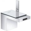 Bidetová batéria Hansgrohe Axor MyEdition s clic-clacom chróm/zrkadlové sklo 47210000