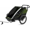 THULE Detský vozík Chariot Cab2 CypresGreen