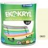 Chemolak Ekokryl Lesk V2062 0603 slonová kosť - vrchná akrylátová farba na drevo a kov 0,6l