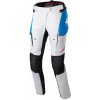Nohavice ALPINESTARS Stella Andes Drystar, kolekcia HONDA, dámske (svetlá sivá/čierna/modrá/červená) 2XL