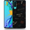 Picasee silikónový čierny obal pre Huawei P30 - CONFESSION
