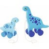 Trefl Trefl Drevená ťahacia hračka Dinosaurus Sauropod