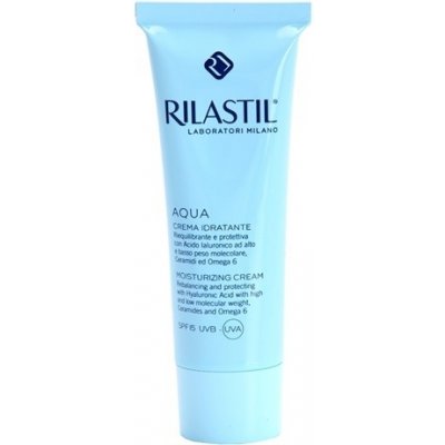 Rilastil Aqua Rebalancing and Protecting hydratačný pleťový krém SPF 15 50 ml
