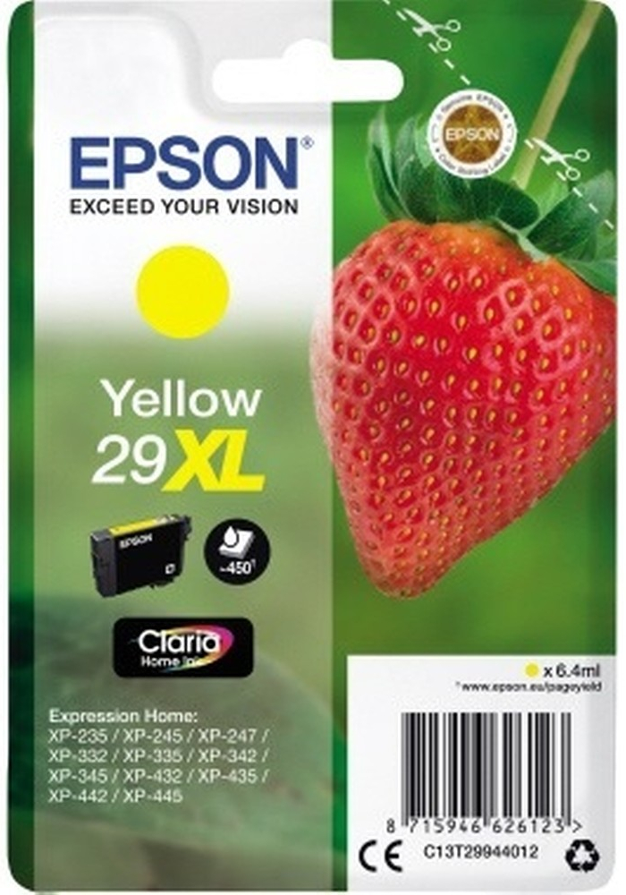 Epson 29XL Yellow - originálny