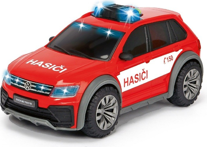 Dickie Hasičské auto VW Tiguan R-Line Fire, 25 cm