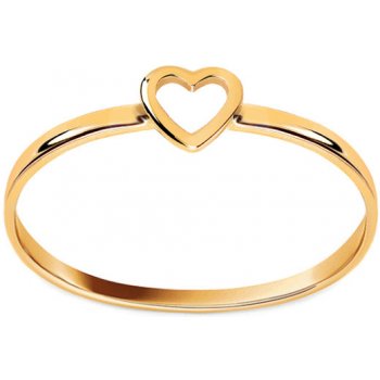 iZlato Forever Zlatý minimalistický prsteň so srdiečkom IZ17148 od 119 € -  Heureka.sk