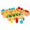 Bigjigs Toys Motorická vkladačka bloky 24 dielikov