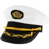 Námornícka čiapka - Bielo čierna