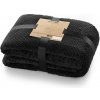 DecoKing Deka z mikrovlákna HENRY BLACK černá 150x200