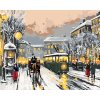 ZUTY Maľovanie podľa čísel - STARÉ MESTO Rámovanie: vypnuté plátno na rám, Rozmer: 80x100 cm