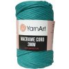 Špagát Macrame Cord 3 MM Azúrovo zelená 783