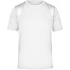 James & Nicholson (Daiber) Pánske športové tričko s krátkym rukávom JN306 - Biela / biela | L