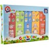 Stavebnice zvířátka plast v krabici 33 x 22 x 4cm