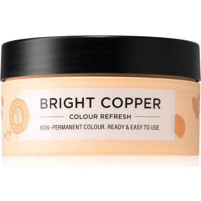 Maria Nila Colour Refresh Bright Copper jemná vyživujúca maska bez permanentných farebných pigmentov výdrž 4 – 10 umytí 7.40 100 ml
