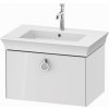 Duravit White Tulip skrinka 68.4x45.8x41 cm závesná kúpeľňová skrinka pod umývadlo biela WT425108585