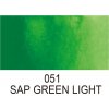 Kuretake Akvarelová farba v panvičke Gansai Tambi - 51 Sap Green Light