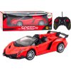 Červené športové zábavné auto RC 1:18