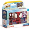Clementoni Obrázkové kocky 6 ks Spidey and his amazing friends