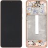 Samsung Galaxy A33 5G (SM-A336B) LCD displej + dotyková plocha + rám zlatá - originál GH82-28143D, GH82-28144D