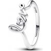 Pandora Romantický strieborný prsteň Love Moments 193058C00 56 mm