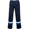 PORTWEST Kalhoty FR56 Bizflame Plus FR56 do pasu POR-FR56NRRL L Navy/modrá královská