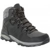 Pánske trekové členkové topánky Jack Wolfskin Refugio Prime Texapore Mid M Veľkosť topánok (EU): 42 / Farba: čierna