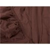 TEXTILOMANIE Jersey prestieradlo Exclusive tmavo hnedé 180 × 200 cm