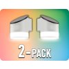 V-TAC Solárne LED nástenné svietidlo / 2-PACK!