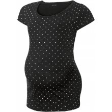Esmara dámske bavlnené tehotenské tričko BIO vzor/čierna