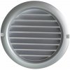 VENTS Mriežka okrúhla so sieťkou Ø150 mm strieborná