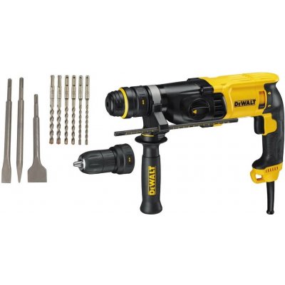 DeWalt D25134K kombinované kladivo SDS Plus s rýchlovymeniteľným skľučovadlom a príslušenstvom