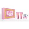 Versace Bright Crystal Set - EDT 50 ml + tělové mléko 50 ml + sprchový gel 50 ml Dárková sada