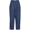 Object Nohavice Joanna Trousers - Medium Blue Denim Modrá