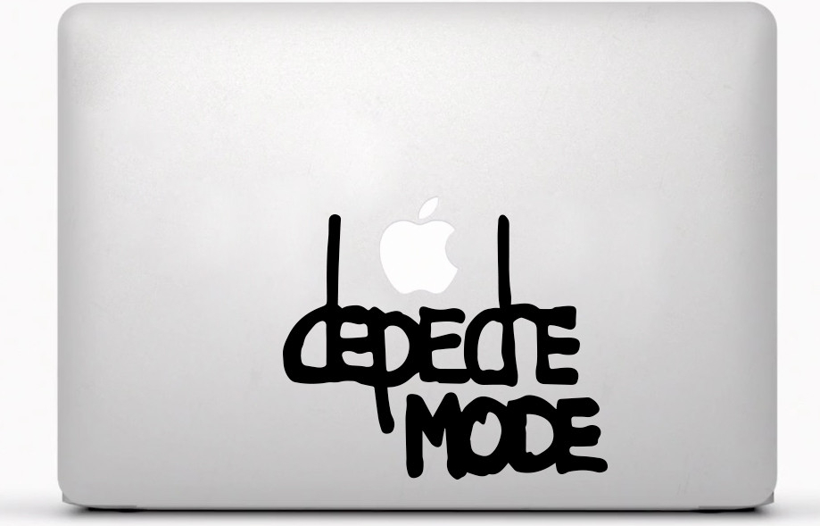 Depeche Mode - samolepiaca dekoračná nálepka na Macbook od 3,00 € -  Heureka.sk