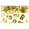 Metalizované konfety, číslo 50, 15g