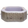 Belatrix Mobilná vírivka Belatrix LUXURY 155 Rattan (930 l)