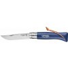 Opinel VR N°08 Inox Trekking, 8,5 cm zavírací nůž s provázkem Dark Blue